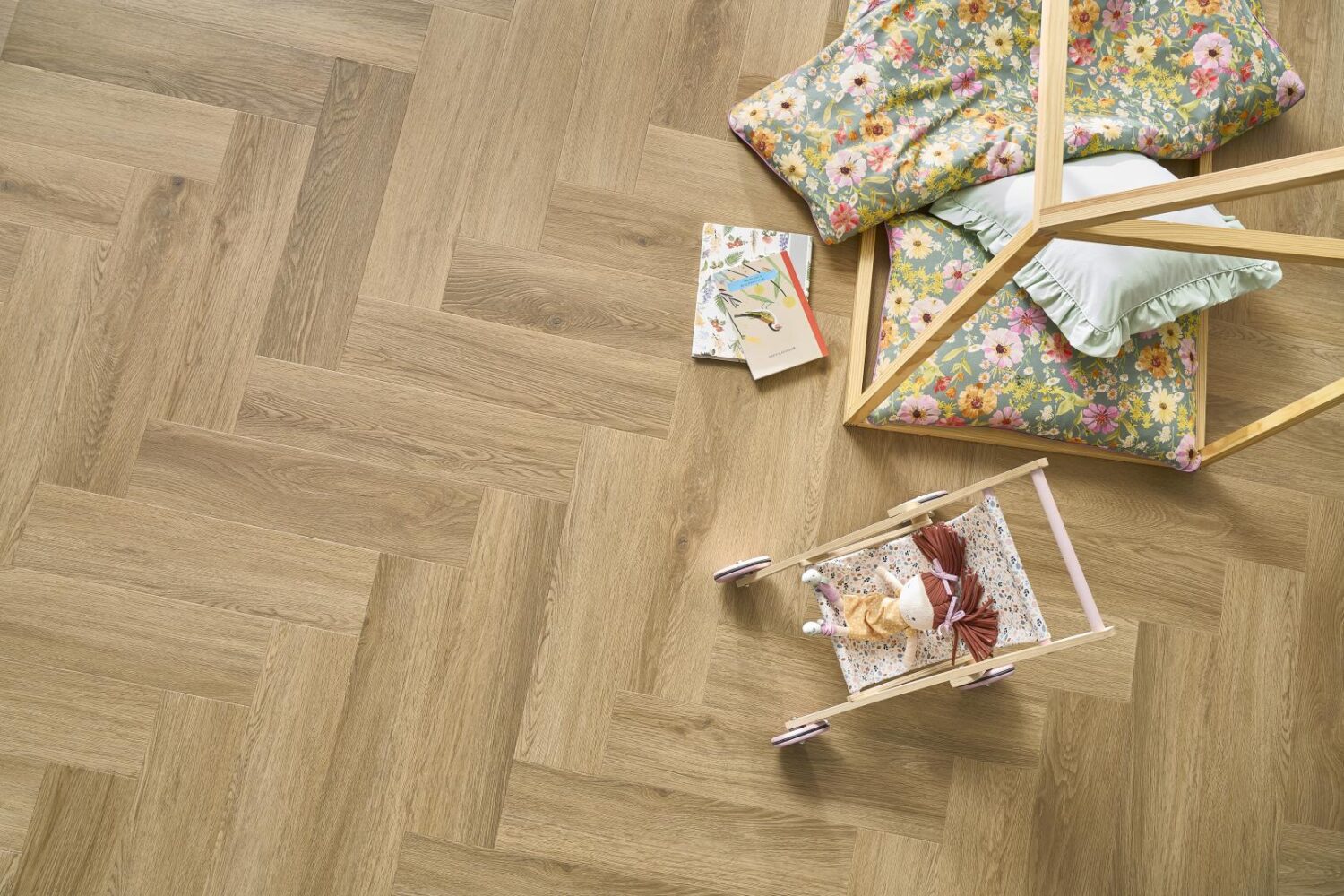 Panele winylowe Arbiton Amaron Herringbone EIR - DĄB BURBON - 5mm/0.55mm