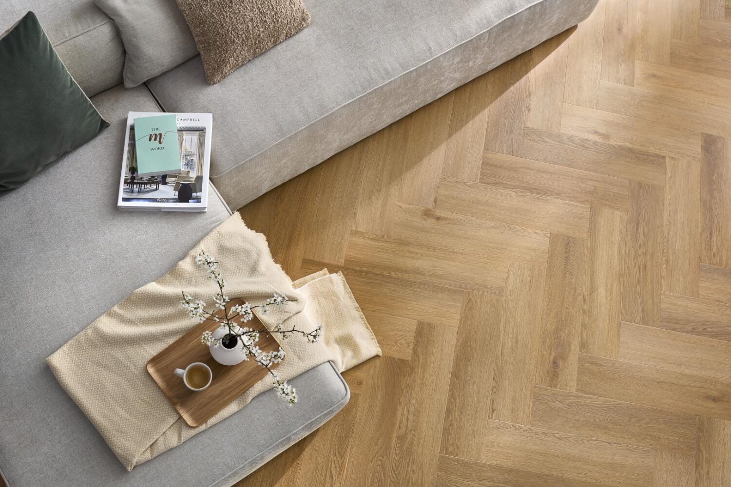 Panele winylowe Arbiton Amaron Herringbone EIR - DĄB BURBON - 5mm/0.55mm