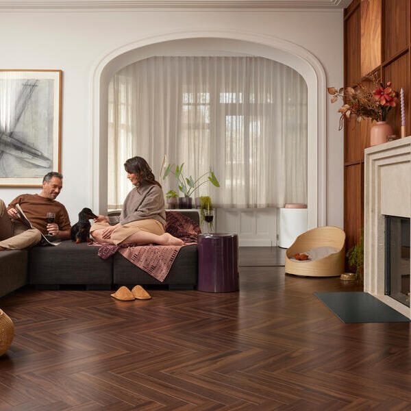 Panel laminowany Berry Alloc Walnut Brown Chateau+ 62002730 / 62002731 AC5 8mm