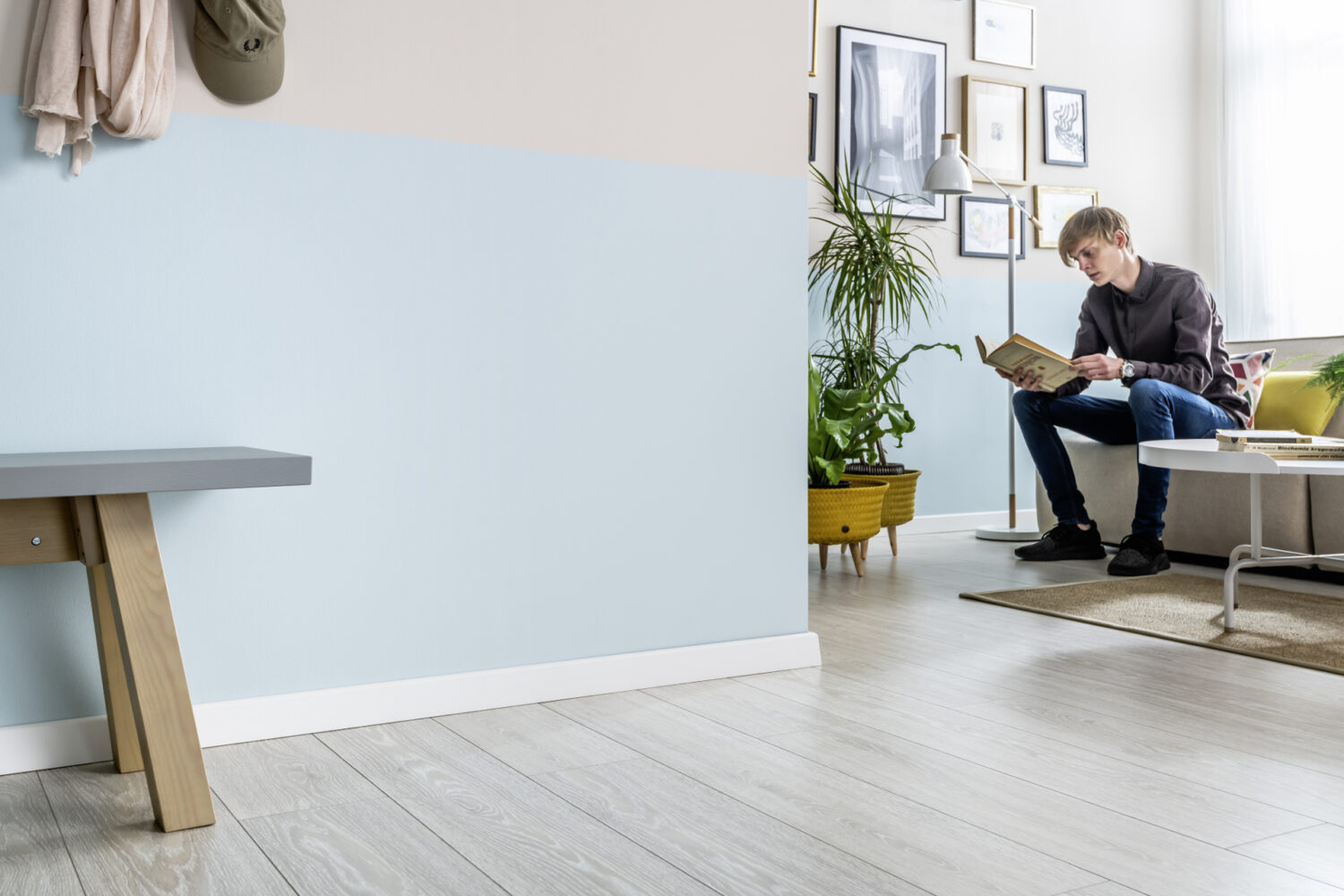 Listwa przypodłogowa VOX Espumo ESP101 Biała