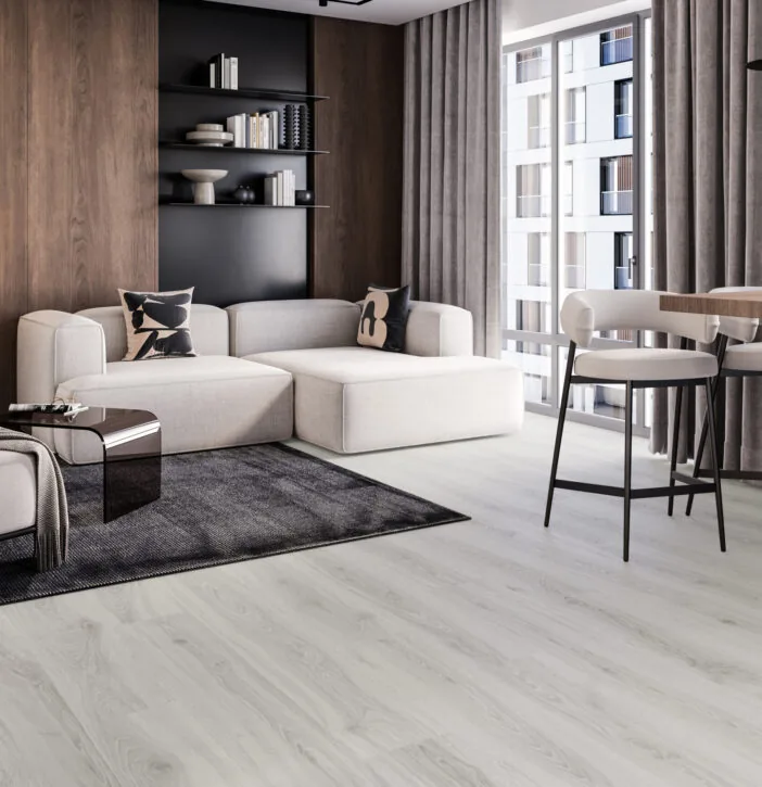 PANEL WINYLOWY - NEXT STEP - BARLINEK DĄB BIAŁY ZINTEGROWANY PODKŁAD