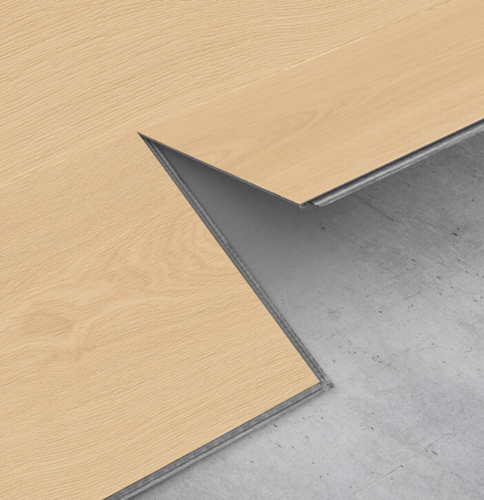 PANEL WINYLOWY - NEXT STEP - BARLINEK DĄB KREMOWY ZINTEGROWANY PODKŁAD