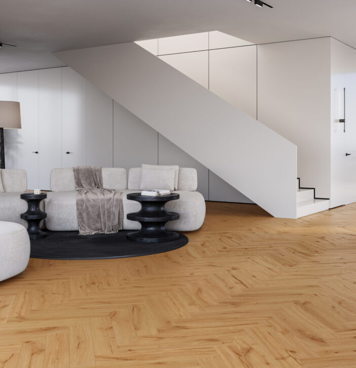 PANEL WINYLOWY - NEXT STEP - BARLINEK DĄB IMBIROWY - JODŁA ZINTEGROWANY PODKŁAD