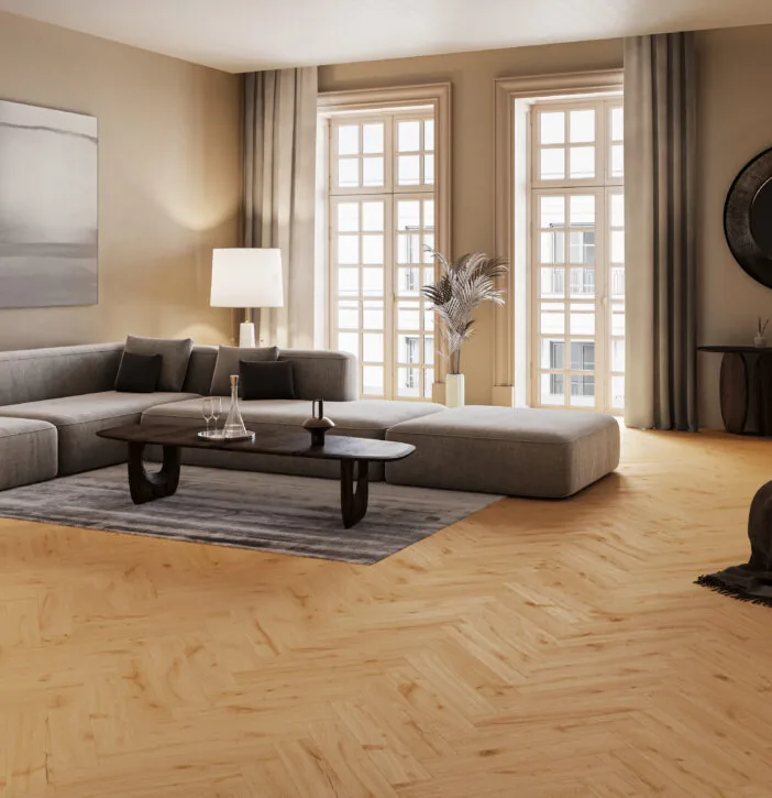 PANEL WINYLOWY - NEXT STEP - BARLINEK DĄB IMBIROWY - JODŁA ZINTEGROWANY PODKŁAD