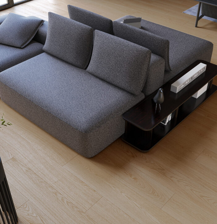 PANEL WINYLOWY - NEXT STEP - BARLINEK DĄB KREMOWY ZINTEGROWANY PODKŁAD