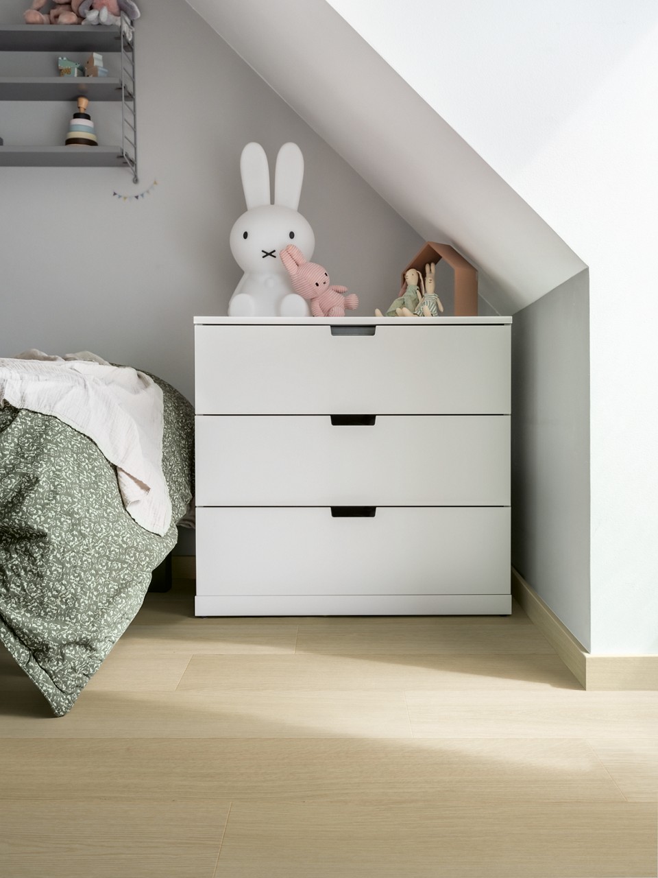 PANEL WINYLOWY PERGO -Podkład Zintegrowany - Glomma PAD PRO V4431-49251 - Dąb Szarobeżowy Łąkowy