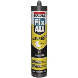 Klej-uszczelniacz hybrydowy - Fix ALL Turbo SOUDAL