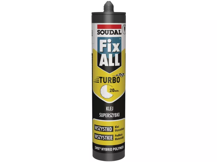Klej-uszczelniacz hybrydowy - Fix ALL Turbo SOUDAL