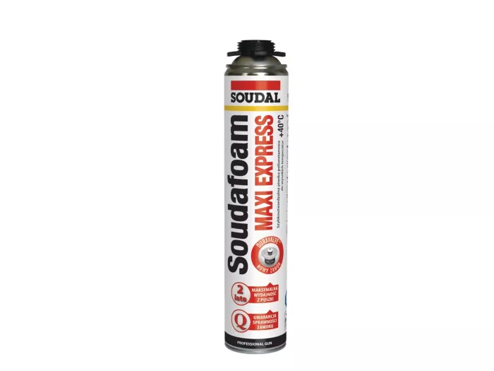Pistoletowa pianka poliuretanowa - Soudafoam Maxi Express SOUDAL