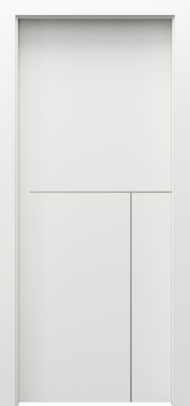 Drzwi wewnętrzne Porta Desire - wzór model 5 Srebrne Intarsje