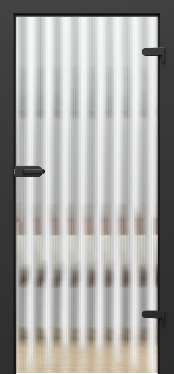 Drzwi wewnętrzne Porta Glass - wzór PORTA GLASS szyba ryflowana