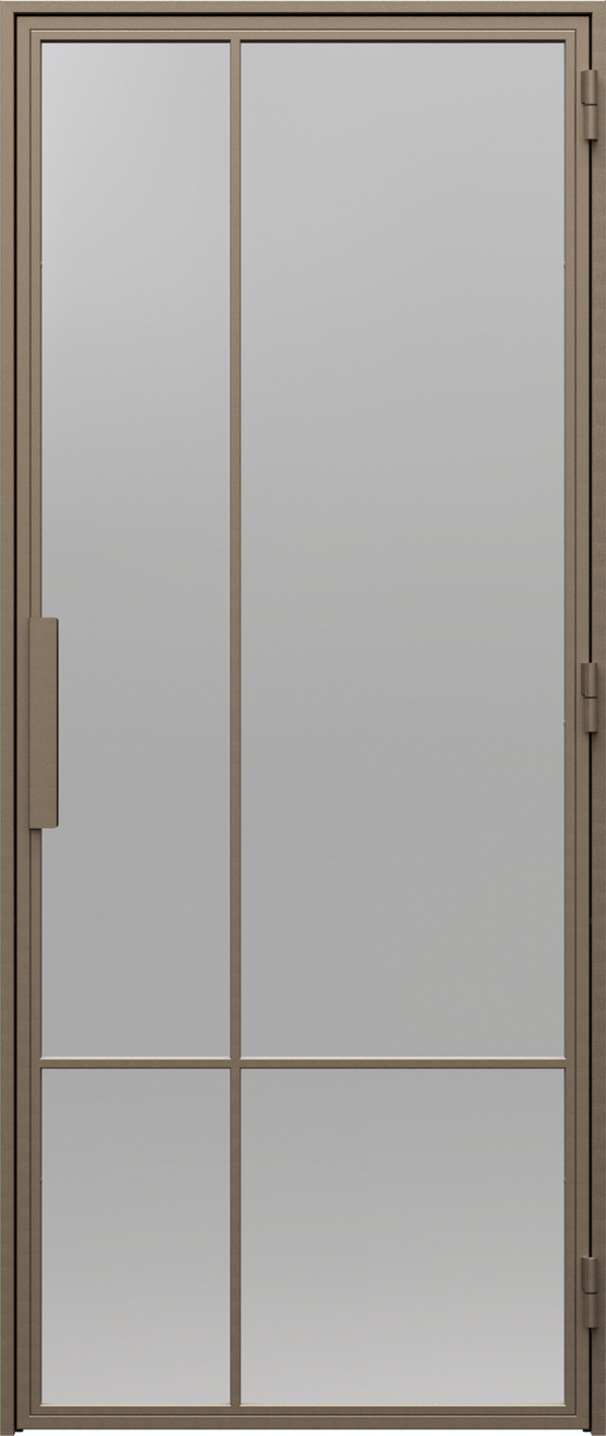 Drzwi wewnętrzne Porta Loft Stalowe - wzór model 5 Szyba Dymiona Grafit Drzwi wewnętrzne Porta Loft Stalowe - wzór model 5 Szyba Dymiona Grafit