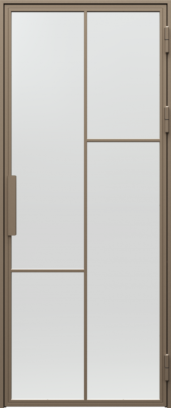 Drzwi wewnętrzne Porta Loft Stalowe - wzór model 3 Drzwi wewnętrzne Porta Loft Stalowe - wzór model 3