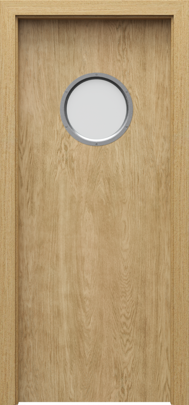 Drzwi wewnętrzne Porta Natura Classic - wzór model 1.1 z bulajem