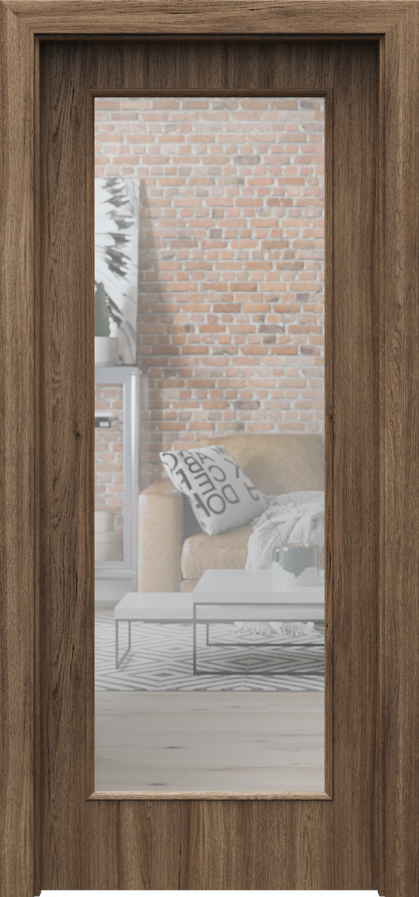 Drzwi wewnętrzne Porta Nova grupa 2 - wzór model 2.2 z lustrem Drzwi wewnętrzne Porta Nova grupa 2 - wzór model 2.2 z lustrem