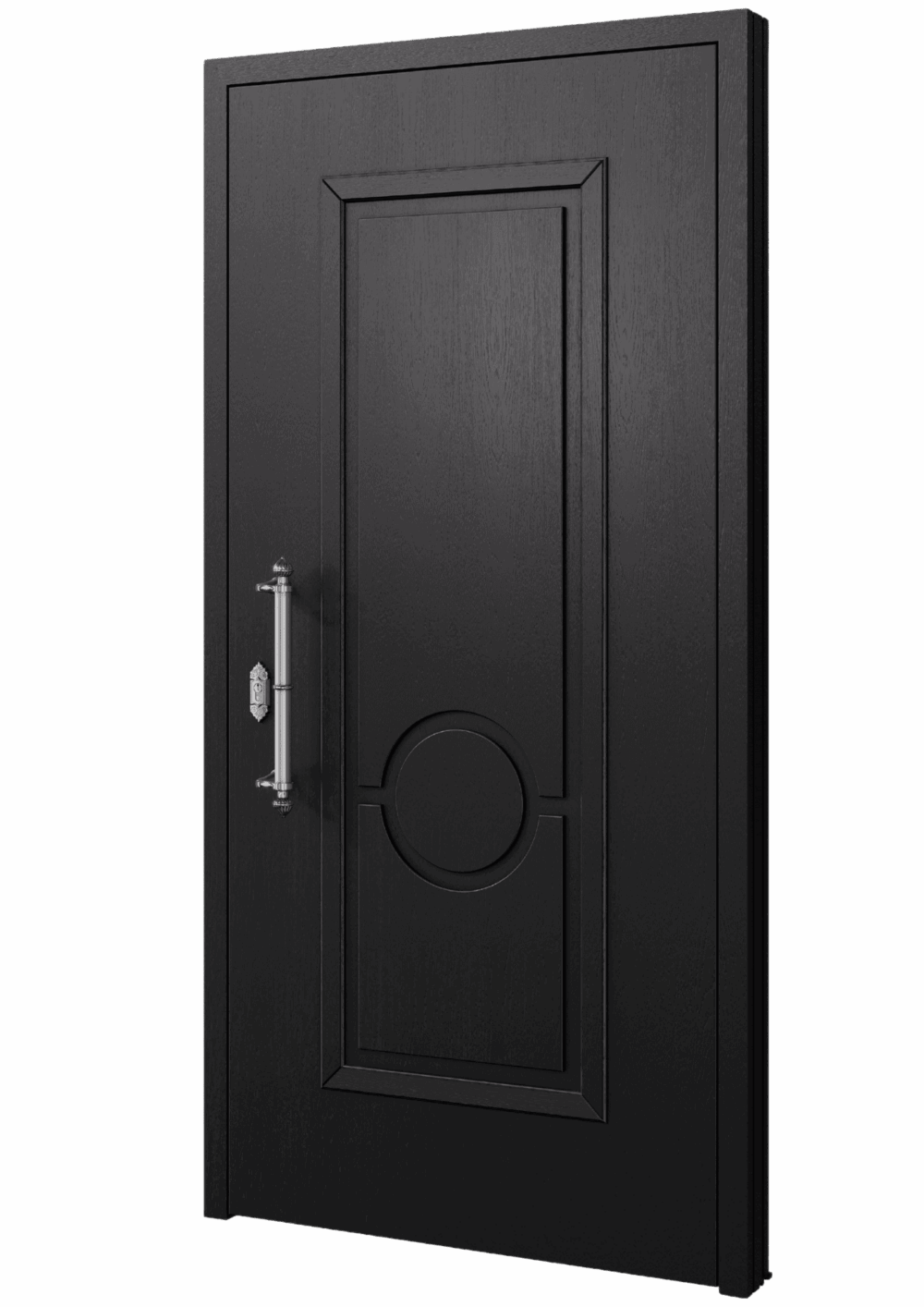 Drzwi zewnętrzne Barański DB 724 - wzór RAL 9005