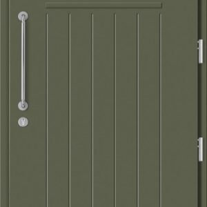 Drzwi zewnętrzne Barański DB 713 - wzór Zielony Khaki RAL 6003