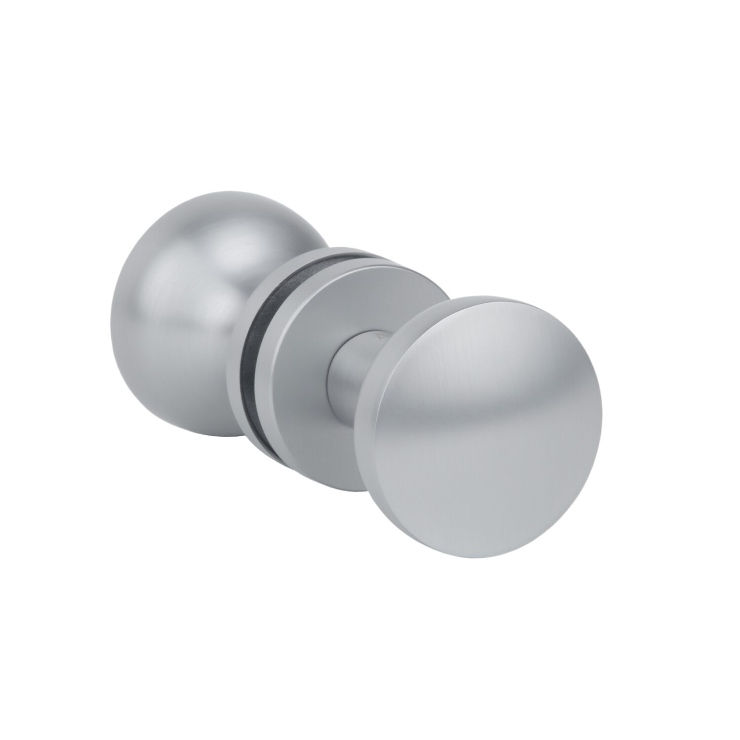 Gałka dwustronna ruchoma Aprile Ortica na rozecie okrągłej R Slim 7 mm, chrom satynowy