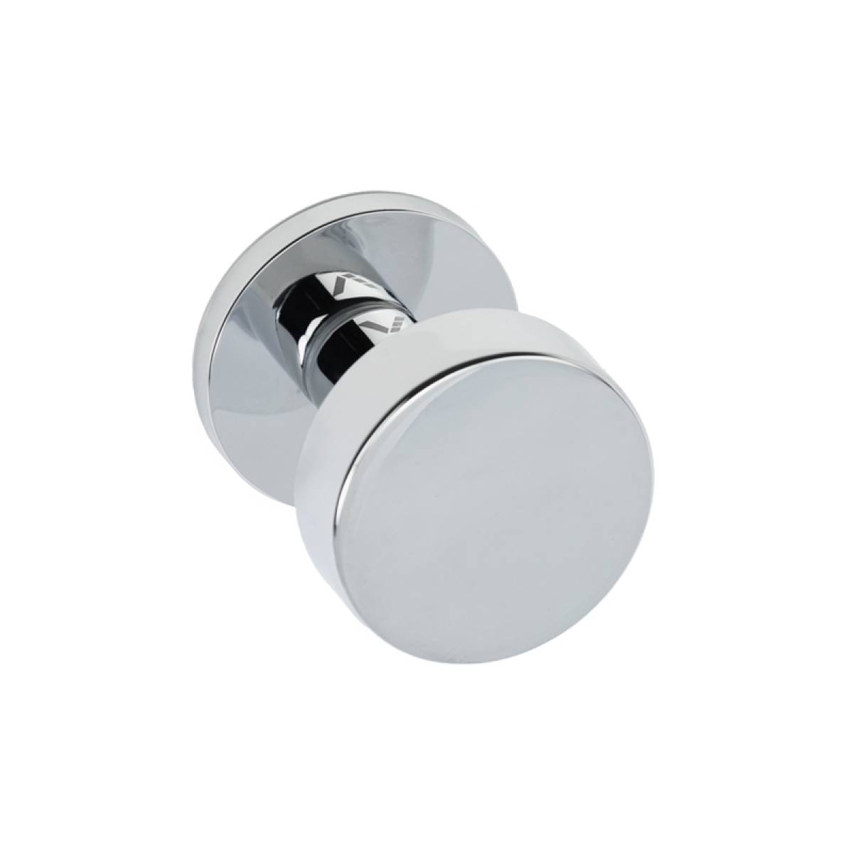 Gałka ruchoma okrągła Fit L na rozecie okrągłej R68F chrom