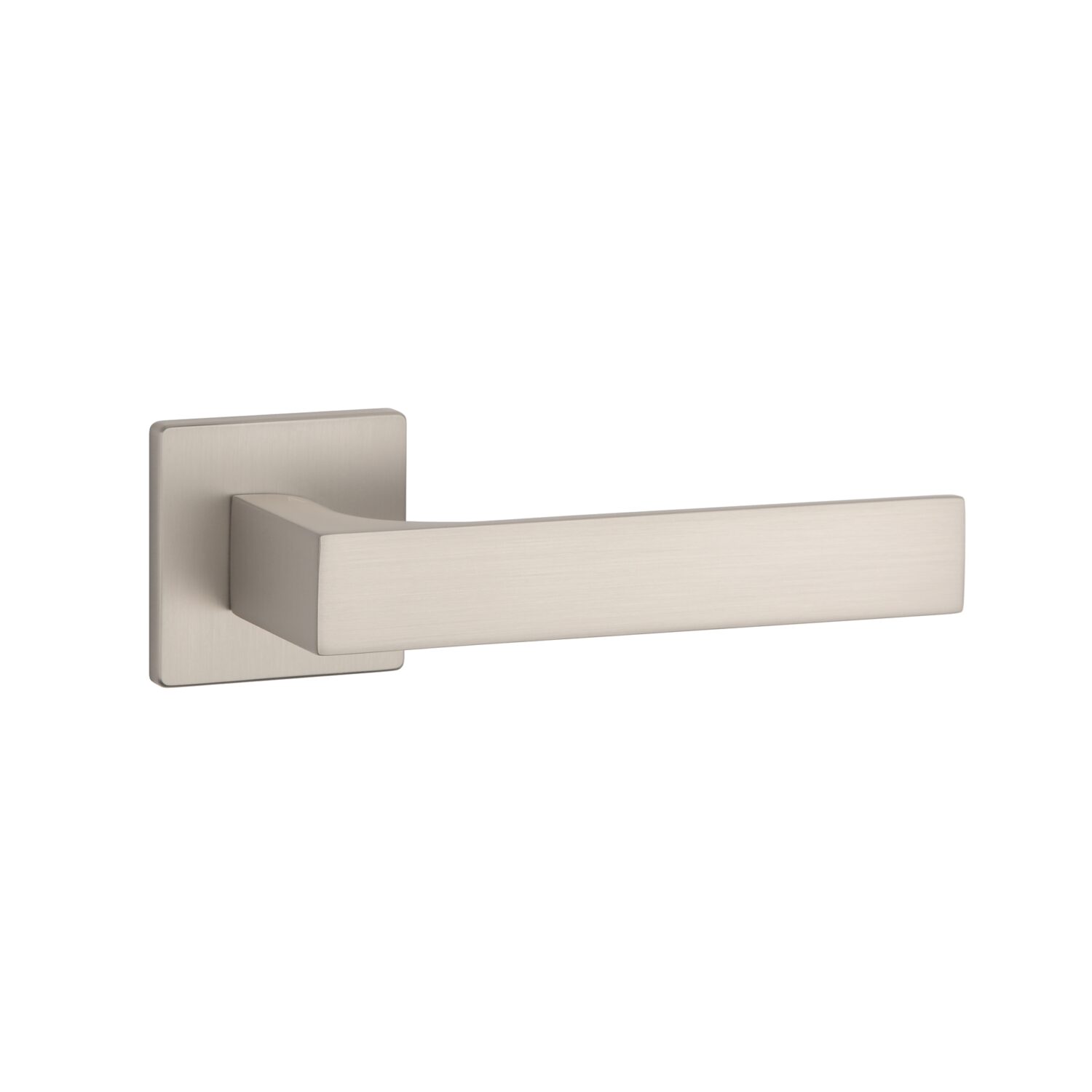 Klamka Aprile Alisso na rozecie kwadratowej Q Super Slim 5 mm, nikiel