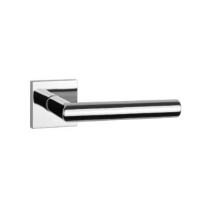Klamka Aprile Arabis na rozecie kwadratowej Q Slim 7 mm, chrom polerowany