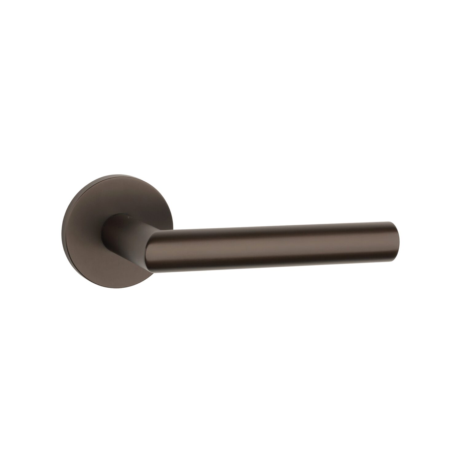 Klamka Aprile Arabis na rozecie okrągłej R Slim 7 mm, brązowy