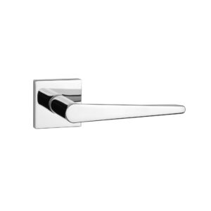 Klamka Aprile Arnica na rozecie kwadratowej Q Slim 7 mm, chrom polerowany