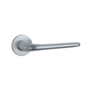 Klamka Aprile Azalia na rozecie okrągłej R Slim 7 mm, chrom satynowy