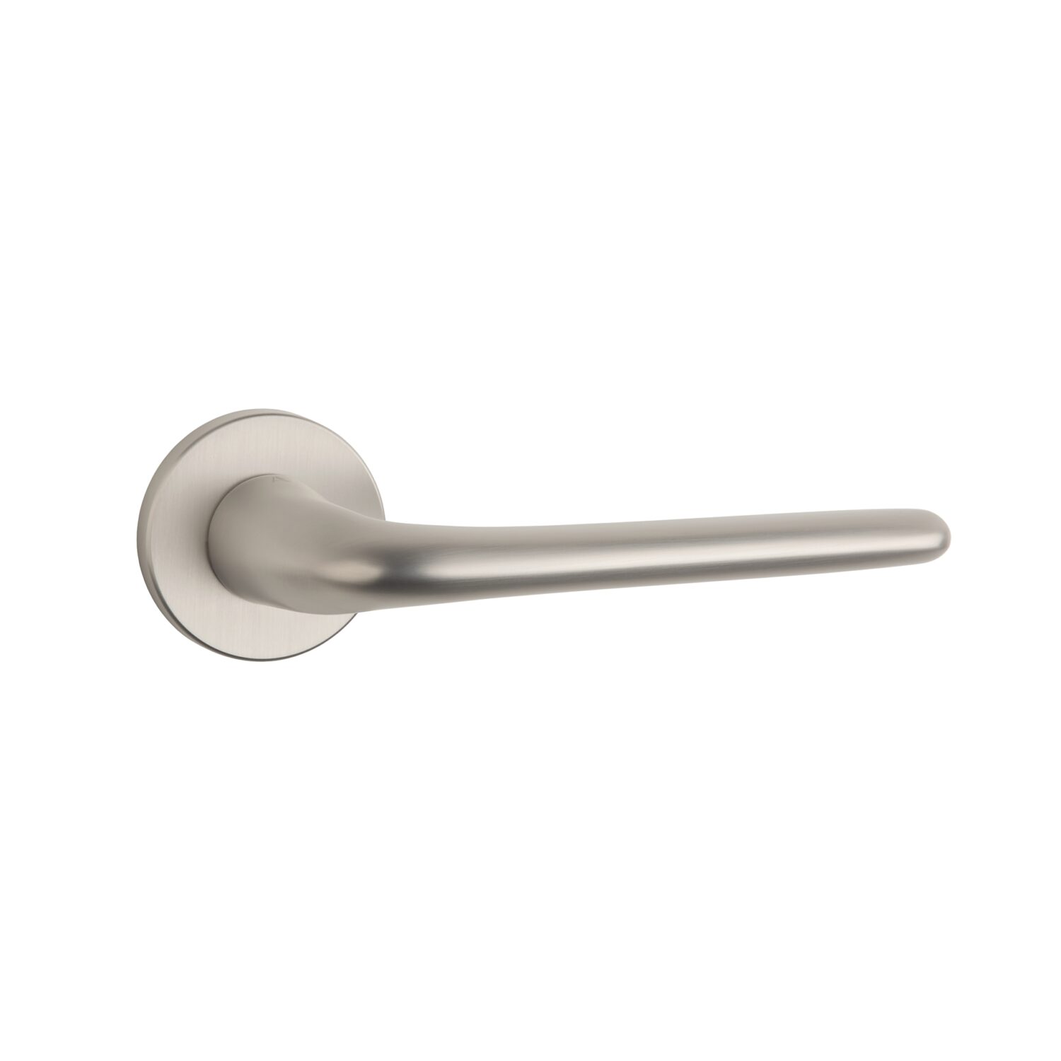 Klamka Aprile Azalia na rozecie okrągłej R Slim 7 mm, nikiel