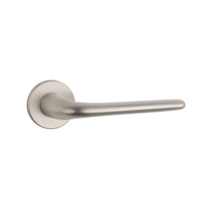Klamka Aprile Azalia na rozecie okrągłej R Slim 7 mm, nikiel