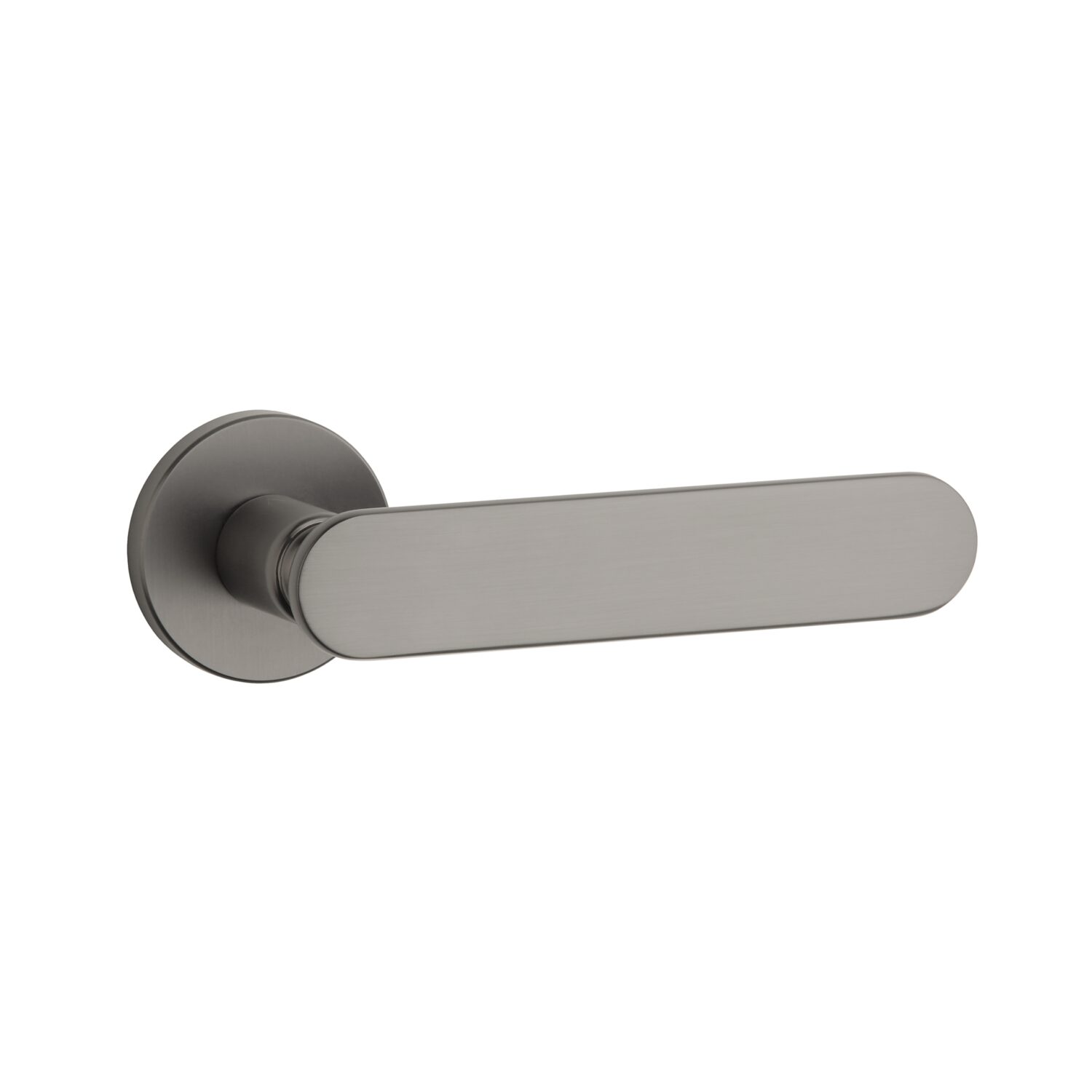 Klamka Aprile Deglasia na rozecie okrągłej R Slim 7 mm, grafit