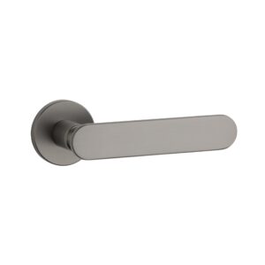 Klamka Aprile Deglasia na rozecie okrągłej R Slim 7 mm, grafit