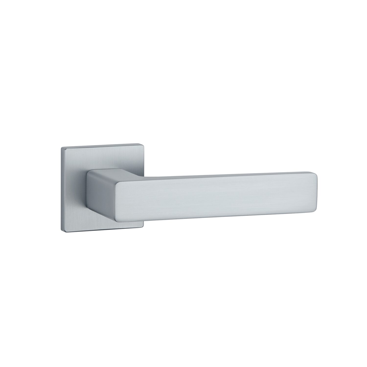 Klamka Aprile Erica na rozecie kwadratowej Q Slim 7 mm, chrom satynowy