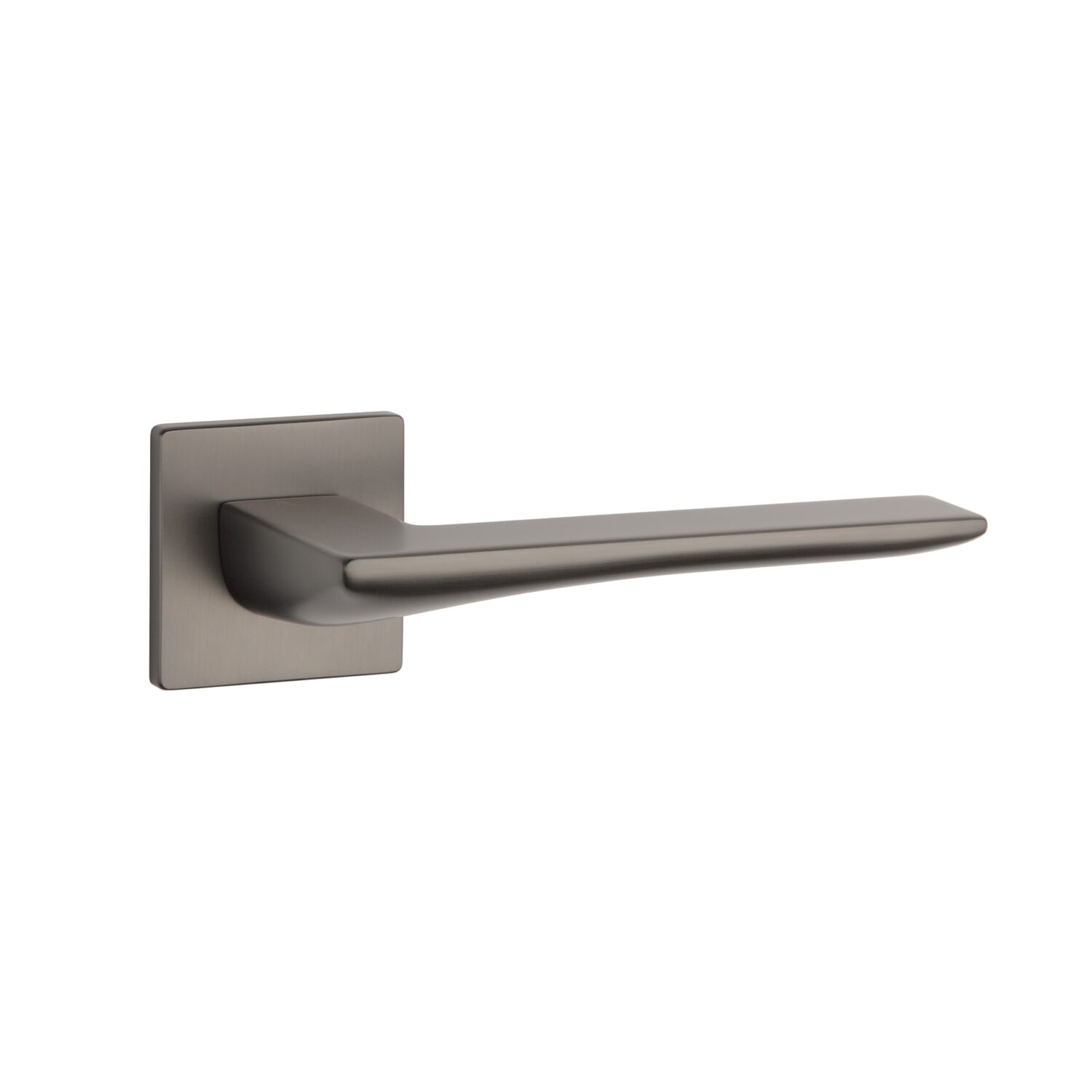 Klamka Aprile Iris na rozecie kwadratowej Q Super Slim 5 mm, grafit