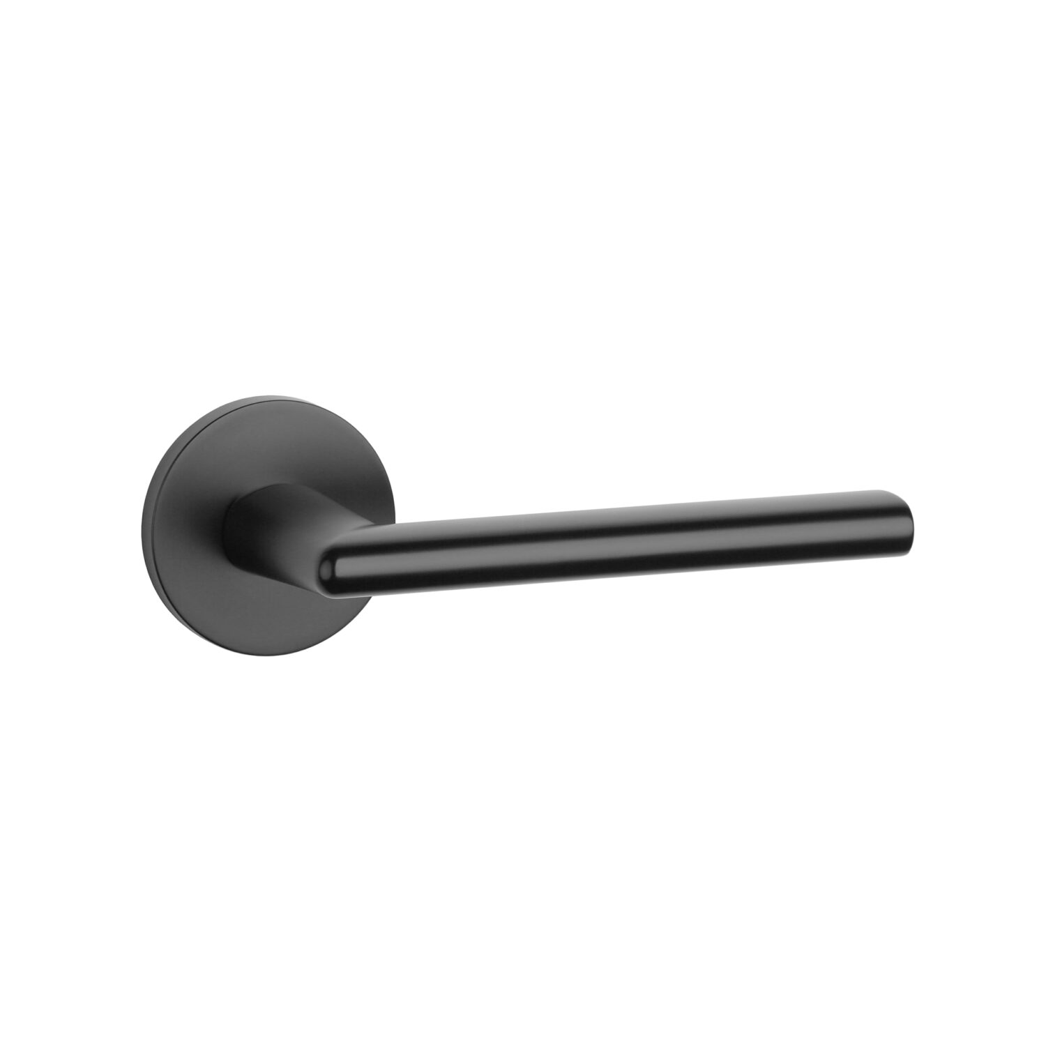 klamka-aprile-kalmia-na-rozecie-okraglej-r-slim-7-mm-czarny-matowy-5ab081 Klamka Aprile Kalmia na rozecie okrągłej R Slim 7 mm, czarny matowy