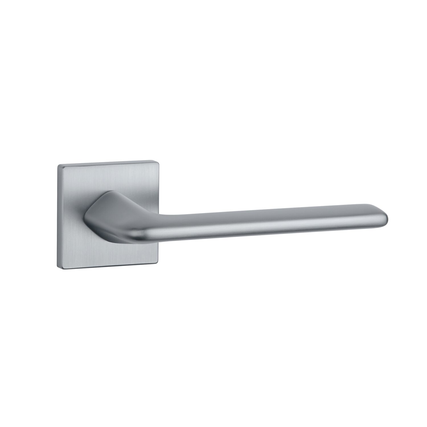 Klamka Aprile Lila na rozecie kwadratowej Q Slim 7 mm, chrom satynowy
