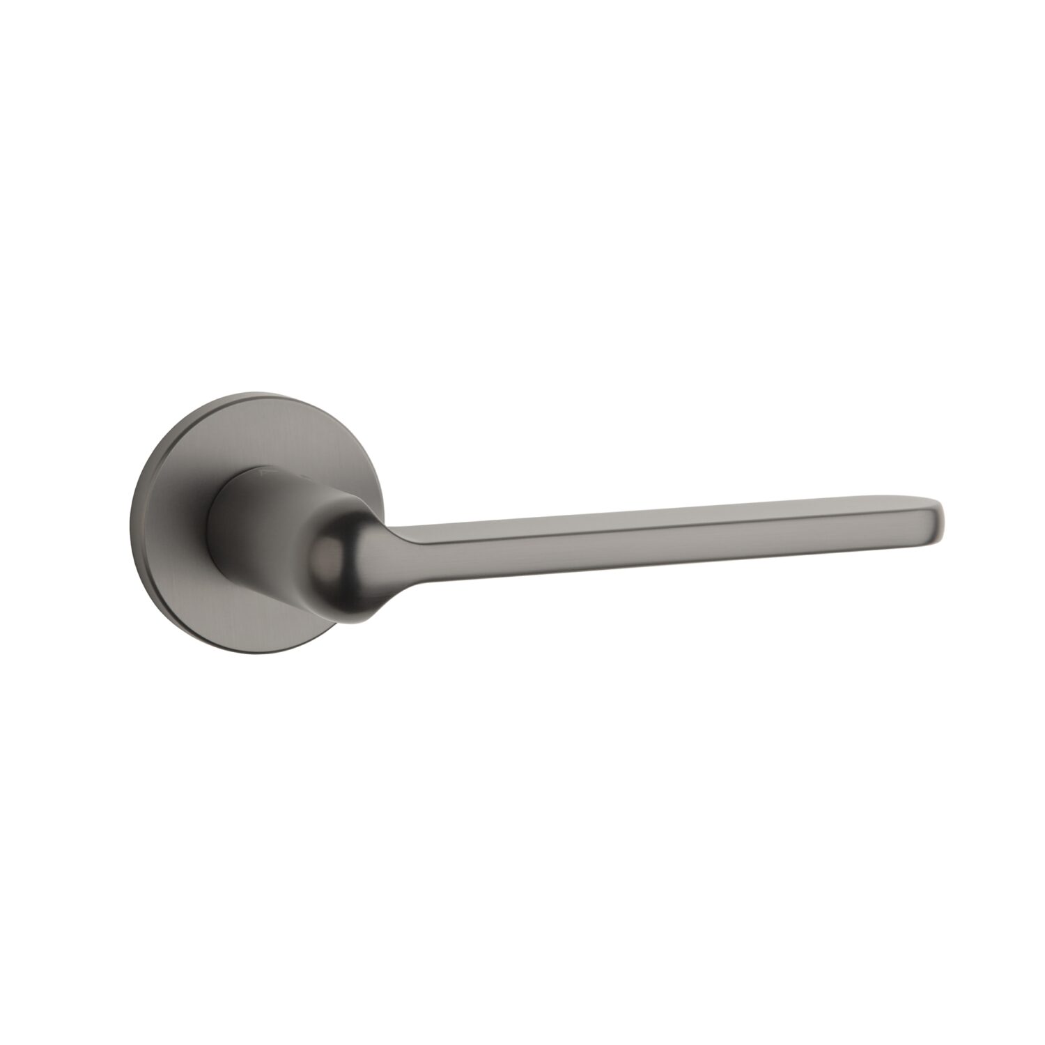 Klamka Aprile Lorenza na rozecie okrągłej R Slim 7 mm, grafit