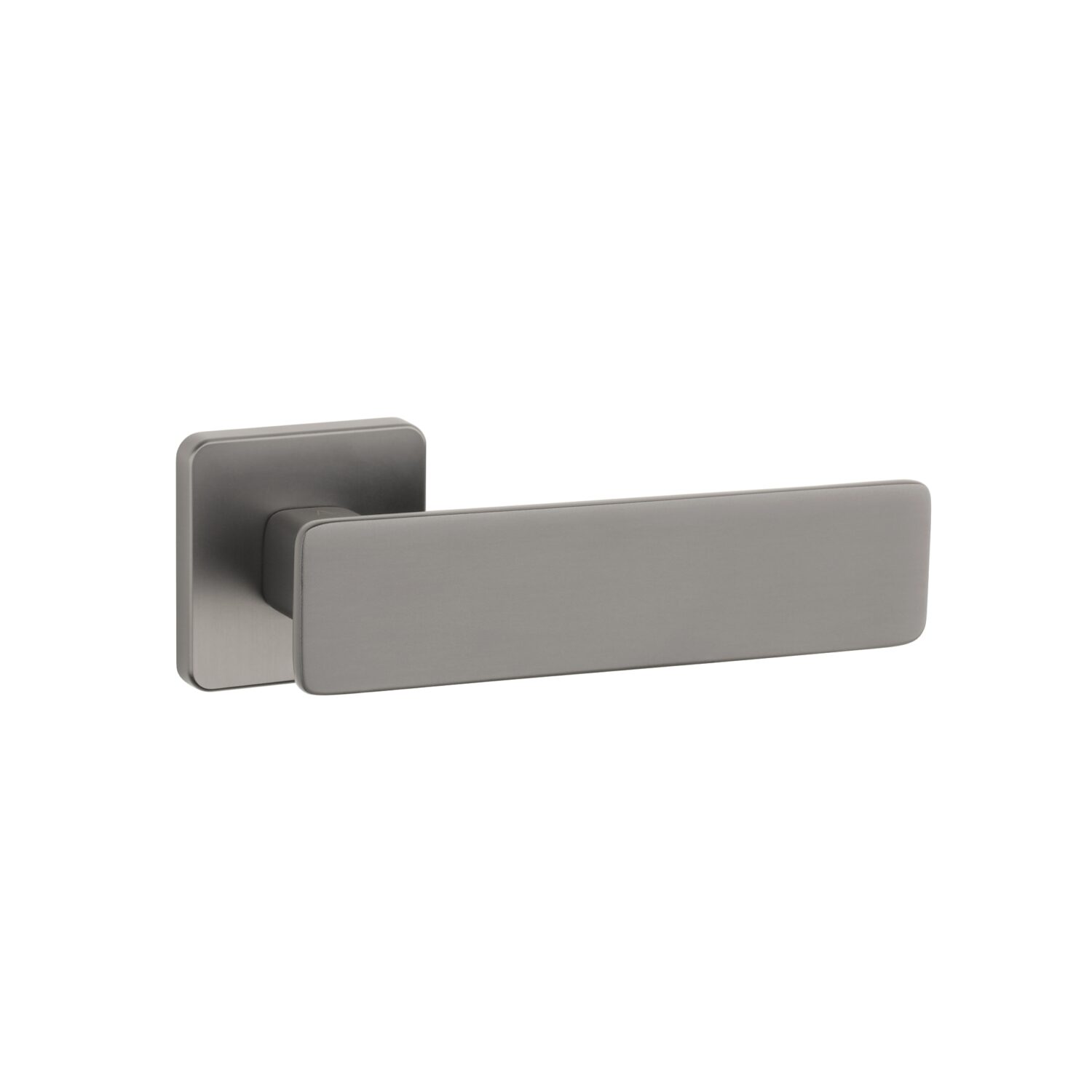 Klamka Aprile Noemia na rozecie kwadratowej Soft Square QS 7 mm, grafit