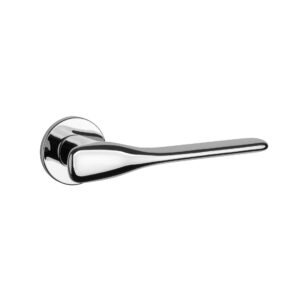 Klamka Aprile Orchide na rozecie okrągłej R Slim 7 mm, chrom polerowany
