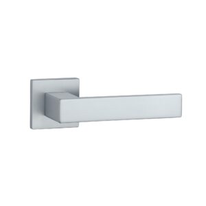 Klamka Aprile Pina na rozecie kwadratowej Q Slim 7 mm, chrom satynowy