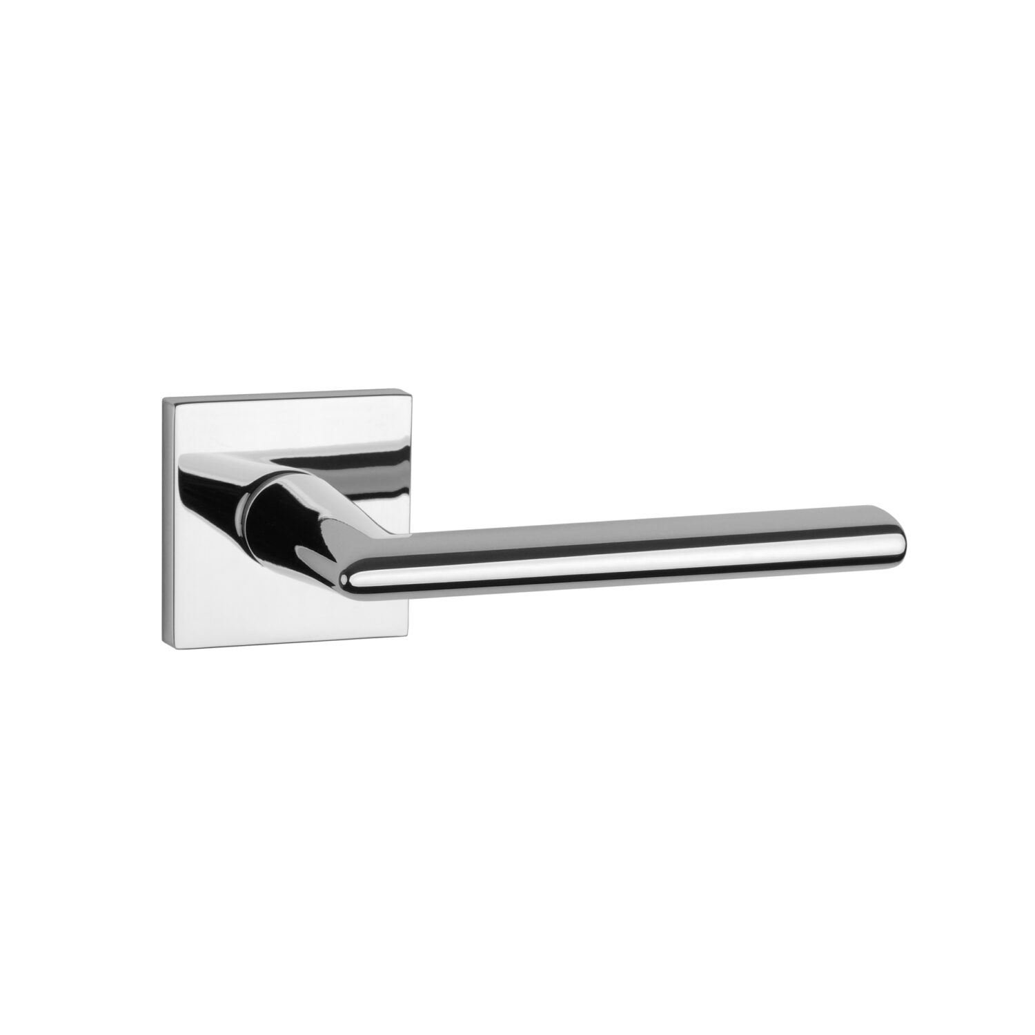 Klamka Aprile Primula na rozecie kwadratowej Q Slim 7 mm, chrom polerowany
