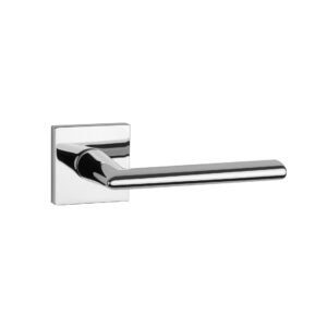 Klamka Aprile Primula na rozecie kwadratowej Q Slim 7 mm, chrom polerowany