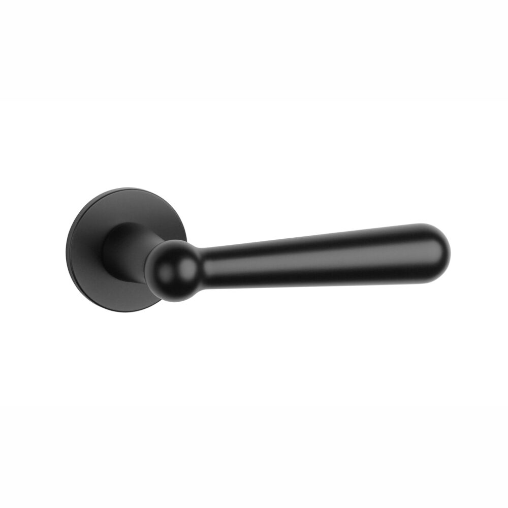 klamka-aprile-rosemary-na-rozecie-okraglej-r-super-slim-5-mm-czarny-matowy-e28171 Klamka Aprile Rosemary na rozecie okrągłej R Super Slim 5 mm, czarny matowy
