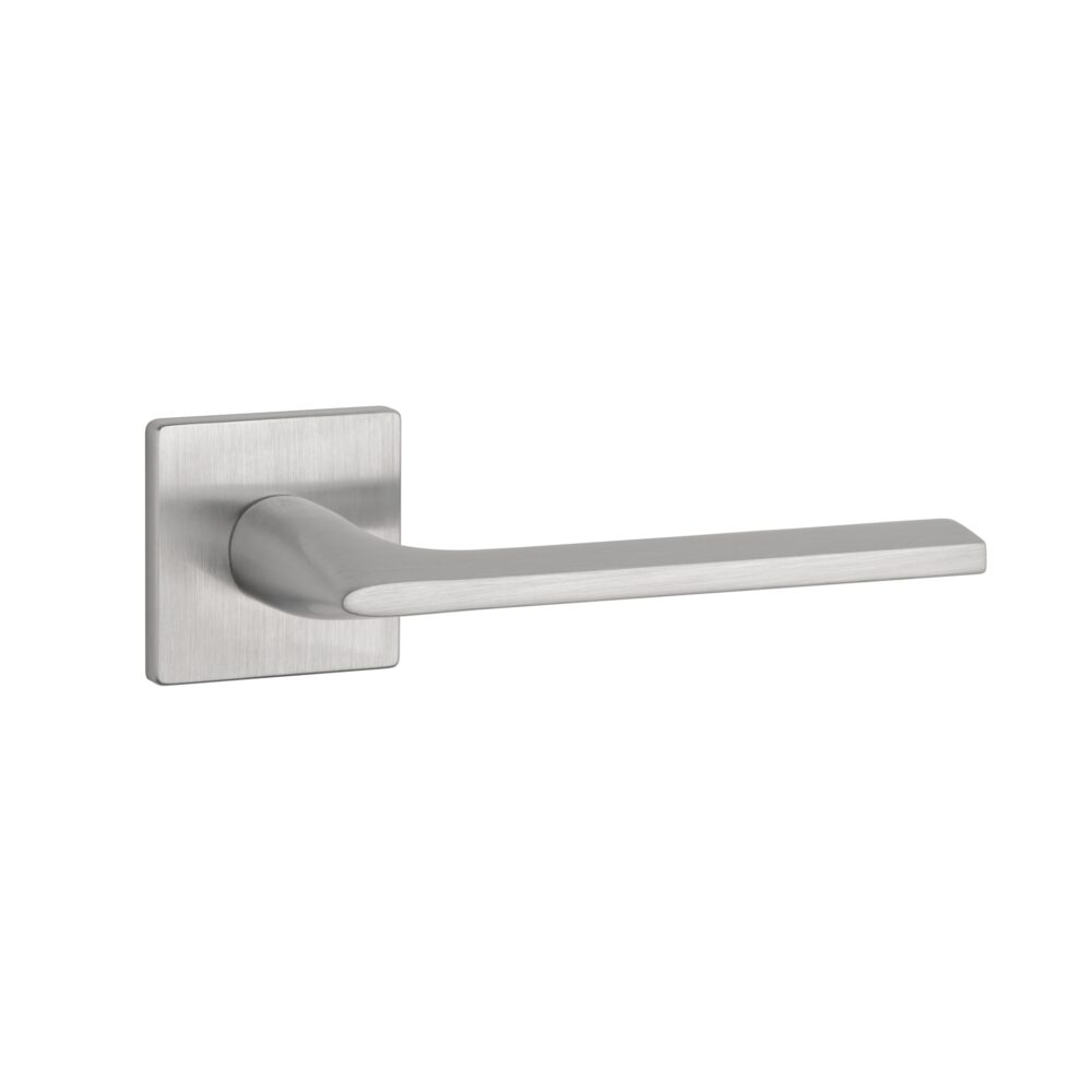 Klamka Aprile Salvia na rozecie kwadratowej Q Super Slim 5 mm, chrom szczotkowany