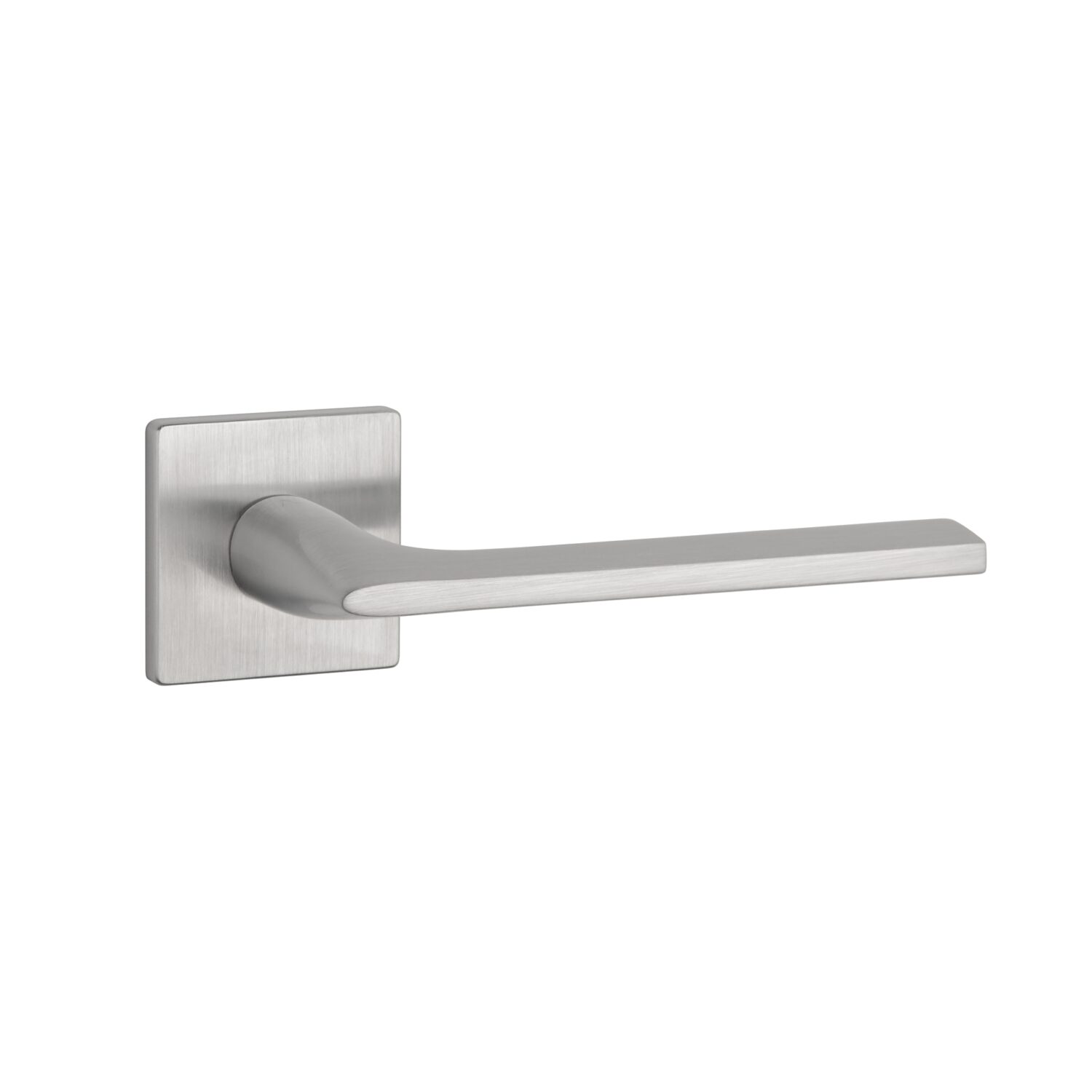 Klamka Aprile Salvia na rozecie kwadratowej Q Super Slim 5 mm, chrom szczotkowany
