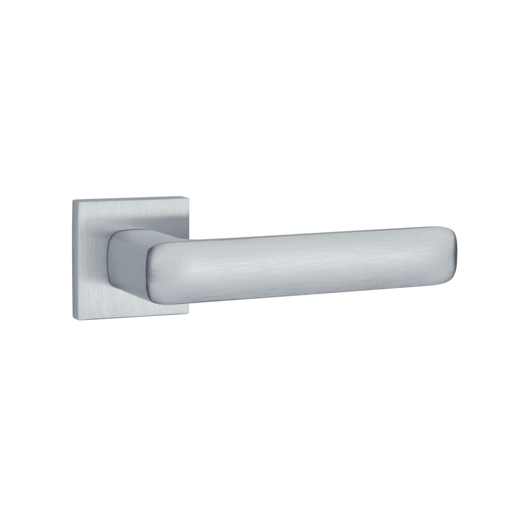 Klamka Aprile Stella na rozecie kwadratowej Q Slim 7 mm, chrom satynowy