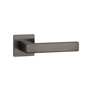 Klamka Aprile Tilia na rozecie kwadratowej Q Super Slim 5 mm, antracyt matowy pvd
