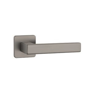Klamka Aprile Tilia na rozecie kwadratowej Soft Square QS 7 mm, grafit