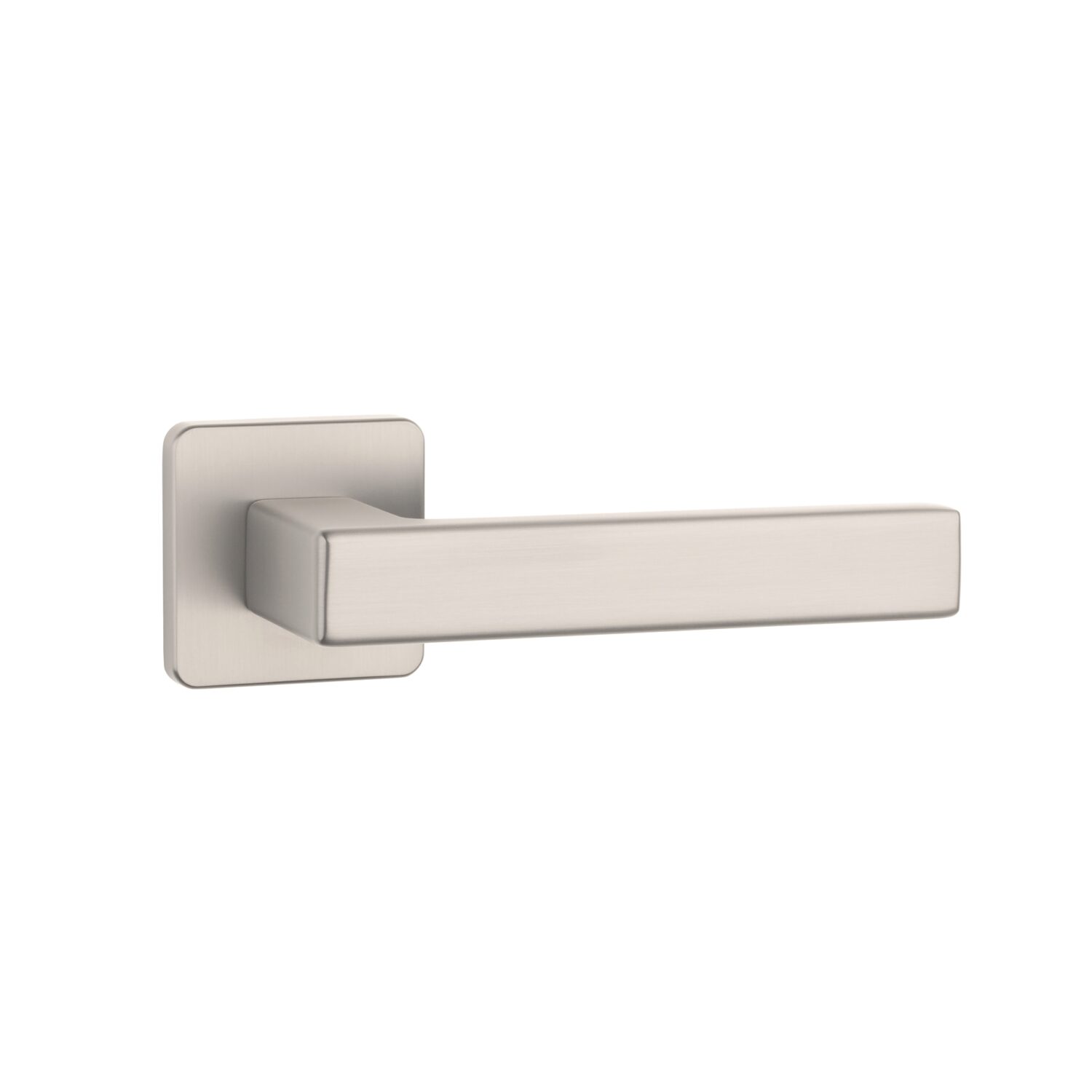 Klamka Aprile Tilia na rozecie kwadratowej Soft Square QS 7 mm, nikiel