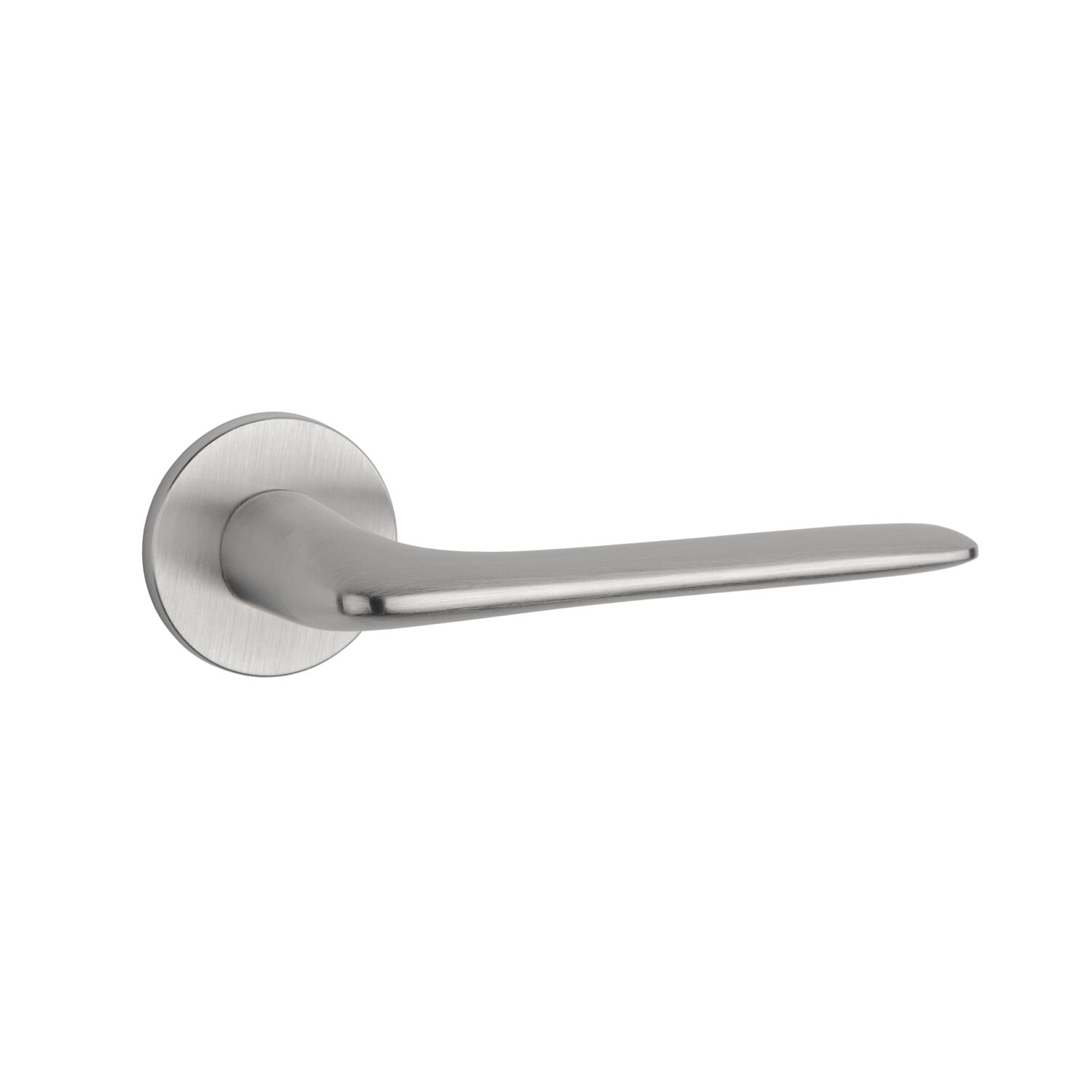 Klamka Aprile Viola na rozecie okrągłej R Super Slim 5 mm, chrom szczotkowany